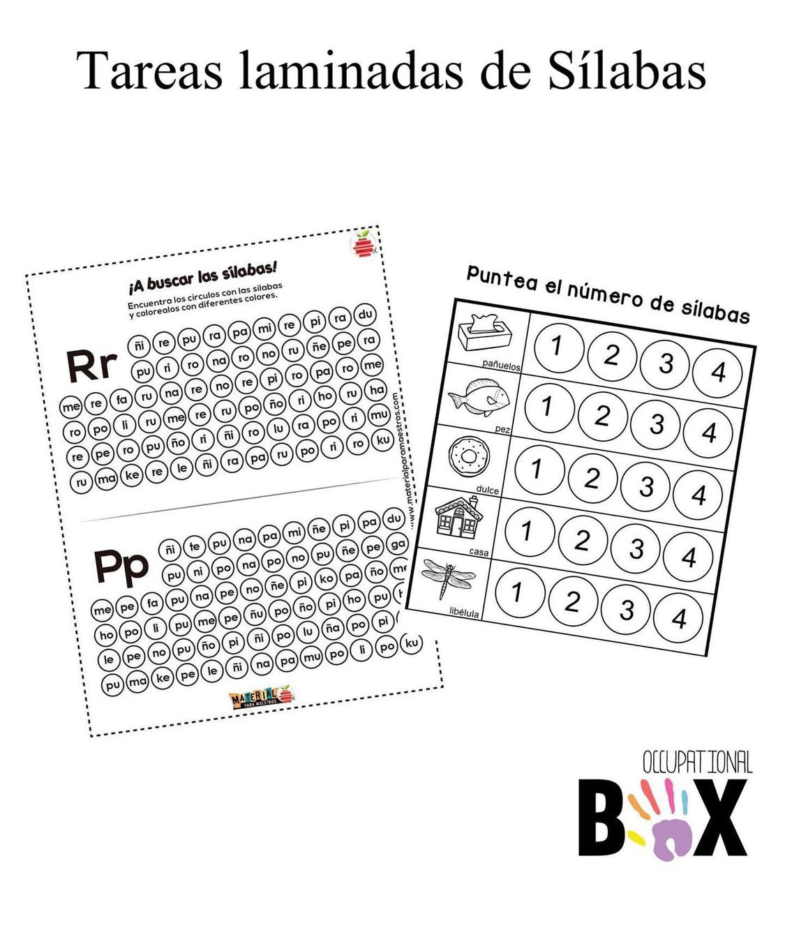 Tareas laminadas